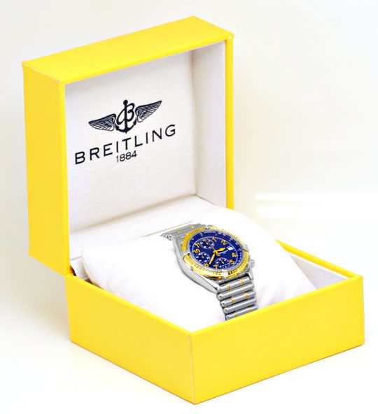 Foto 5 - Breitling Chronomat Stahlgold Rouleaux, Topuhr F.Neuz., U1143